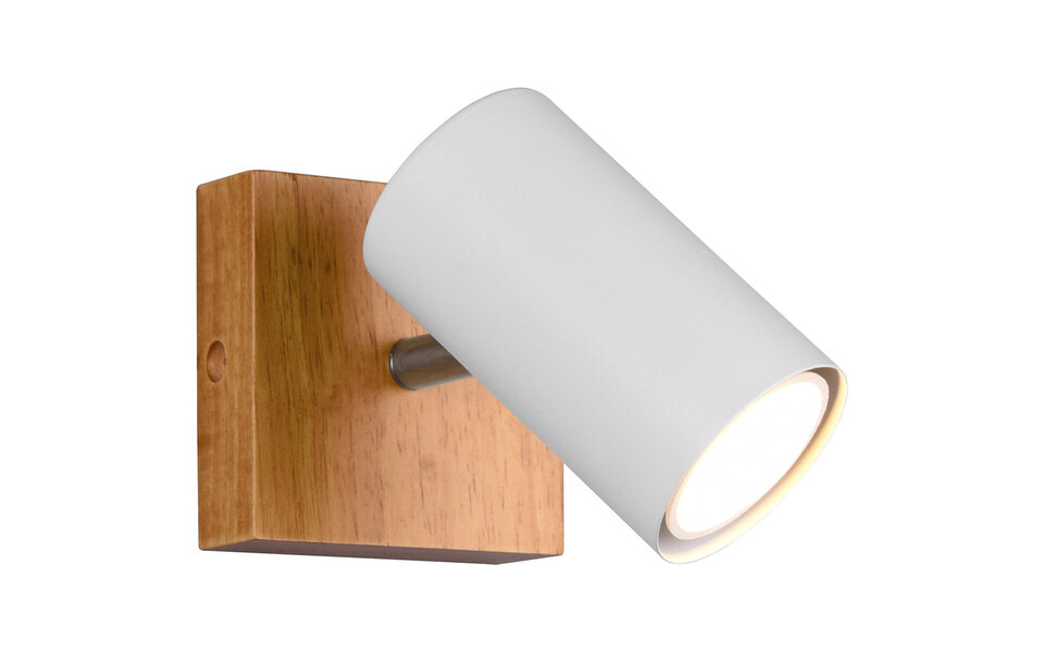 HLW LED LED Plafondspot - Trion Milona - GU10 Fitting - 1-lichts - Rond - Mat Wit - Aluminium