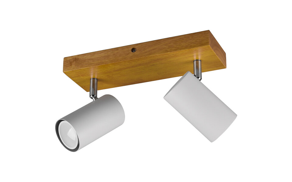 HLW LED LED Plafondspot - Trion Milona - GU10 Fitting - 2-lichts - Rond - Mat Wit - Aluminium HLW LED LED Plafondspot - Trion Milona - GU10 Fitting - 2-lichts - Rond - Mat Wit - Aluminium