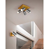 HLW LED LED Ceiling Spotlight - Trion Milona - GU10 Fitting - 4-light - Round - Matte Nickel - Aluminum