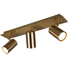 HLW LED LED Ceiling Spotlight - Trion Monla - GU10 Fitting - 3 Lights - Round - Antique Copper - Aluminum