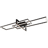 LED Ceiling Light Trion Salana 34W 3900lm 3000K Matte Black