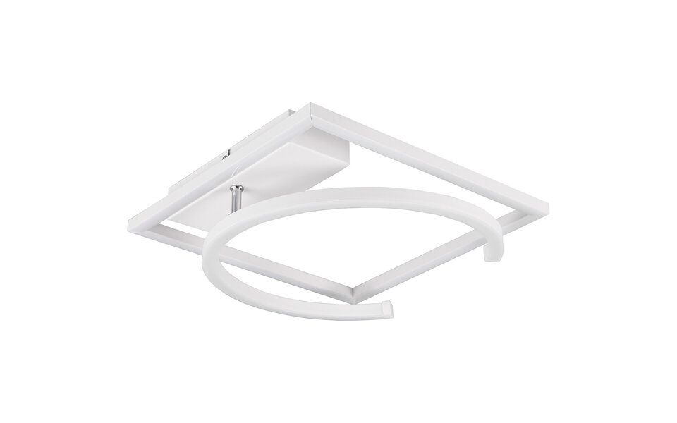 HLW LED LED Plafondlamp - Plafondverlichting - Trion Pivacci - 23.5W - Natuurlijk Wit 4000K - Dimbaar - Vierkant - Mat Wit - Aluminium