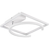 HLW LED LED Plafondlamp - Plafondverlichting - Trion Pivacci - 23.5W - Natuurlijk Wit 4000K - Dimbaar - Vierkant - Mat Wit - Aluminium