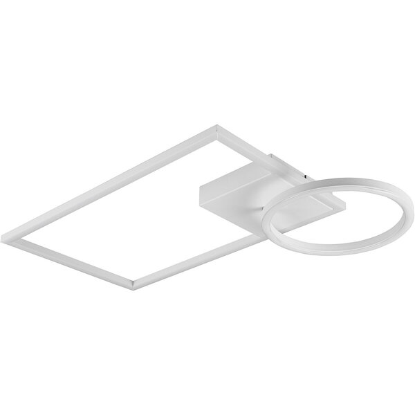 HLW LED LED Plafondlamp - Plafondverlichting - Trion Viyona - 24W - Natuurlijk Wit 4000K - Dimbaar - Rechthoek - Mat Wit - Aluminium HLW LED LED Plafondlamp - Plafondverlichting - Trion Viyona - 24W - Natuurlijk Wit 4000K - Dimbaar - Rechthoek - Mat Wit - Aluminium