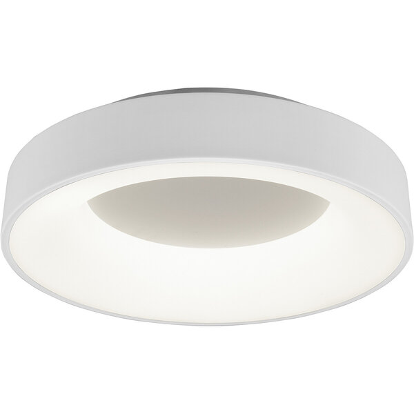 HLW LED LED Plafondlamp - Plafondverlichting - Trion Gurano - 27W - Natuurlijk Wit 4000K - Dimbaar - Rond - Mat Wit - Aluminium HLW LED LED Plafondlamp - Plafondverlichting - Trion Gurano - 27W - Natuurlijk Wit 4000K - Dimbaar - Rond - Mat Wit - Aluminium