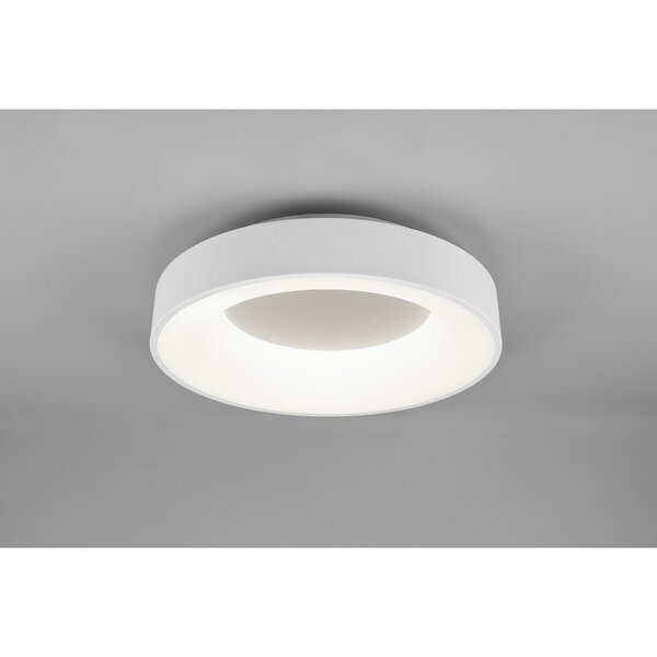 HLW LED LED Plafondlamp - Plafondverlichting - Trion Gurano - 27W - Natuurlijk Wit 4000K - Dimbaar - Rond - Mat Wit - Aluminium HLW LED LED Plafondlamp - Plafondverlichting - Trion Gurano - 27W - Natuurlijk Wit 4000K - Dimbaar - Rond - Mat Wit - Aluminium