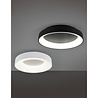 HLW LED LED Ceiling Light - Ceiling Lighting - Trion Gurano - 27W - Natural White 4000K - Dimmable - Round - Matte White - Aluminum