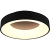 Trion Gurano LED ceiling light 27W dimmable matte black 3100lm Trion Gurano LED ceiling light 27W dimmable matte black 3100lm