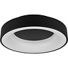 ronde mat zwarte LED plafondlamp 27W dimbaar met warm wit licht 3100 lumen 3000K ronde mat zwarte LED plafondlamp 27W dimbaar met warm wit licht 3100 lumen 3000K