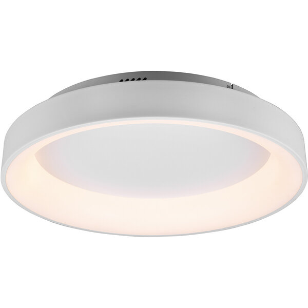 HLW LED LED Plafondlamp - Plafondverlichting - Trion Gurano - 48W - Aanpasbare Kleur - Afstandsbediening - Dimbaar - Rond - Mat Wit - Aluminium HLW LED LED Plafondlamp - Plafondverlichting - Trion Gurano - 48W - Aanpasbare Kleur - Afstandsbediening - Dimbaar - Rond - Mat Wit - Aluminium