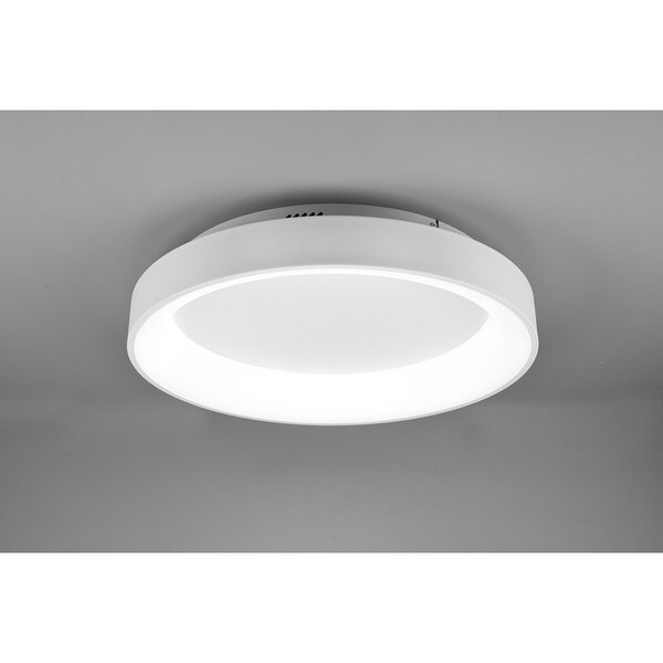 HLW LED LED Plafondlamp - Plafondverlichting - Trion Gurano - 48W - Aanpasbare Kleur - Afstandsbediening - Dimbaar - Rond - Mat Wit - Aluminium HLW LED LED Plafondlamp - Plafondverlichting - Trion Gurano - 48W - Aanpasbare Kleur - Afstandsbediening - Dimbaar - Rond - Mat Wit - Aluminium
