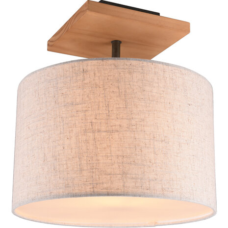 LED Plafondlamp - Plafondverlichting - Trion Elmas - E27 Fitting - Rond - Antiek Nikkel - Aluminium LED Plafondlamp - Plafondverlichting - Trion Elmas - E27 Fitting - Rond - Antiek Nikkel - Aluminium