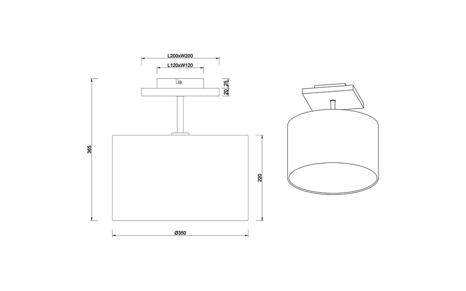 HLW LED LED Plafondlamp - Plafondverlichting - Trion Elmas - E27 Fitting - Rond - Antiek Nikkel - Aluminium HLW LED LED Plafondlamp - Plafondverlichting - Trion Elmas - E27 Fitting - Rond - Antiek Nikkel - Aluminium