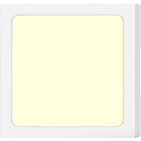 LED Downlight Pro - Aigi Trinko - Opbouw Vierkant 18W - Warm Wit 3000K - Mat Wit - Kunststof LED Downlight Pro - Aigi Trinko - Opbouw Vierkant 18W - Warm Wit 3000K - Mat Wit - Kunststof