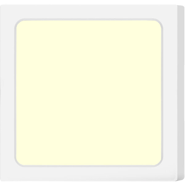 HLW LED LED Downlight Pro - Aigi Trinko - Opbouw Vierkant 18W - Warm Wit 3000K - Mat Wit - Kunststof HLW LED LED Downlight Pro - Aigi Trinko - Opbouw Vierkant 18W - Warm Wit 3000K - Mat Wit - Kunststof