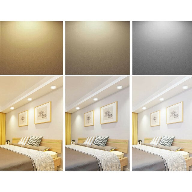 HLW LED LED Downlight Pro - Aigi Trinko - Opbouw Vierkant 18W - Warm Wit 3000K - Mat Wit - Kunststof