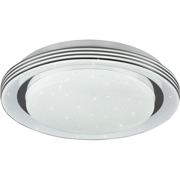 HLW LED LED Plafondlamp - Plafondverlichting - Trion Atras - 10.5W - Aanpasbare Kleur - Afstandsbediening - Dimbaar - Sterlicht - Rond - Mat Wit - Kunststof HLW LED LED Plafondlamp - Plafondverlichting - Trion Atras - 10.5W - Aanpasbare Kleur - Afstandsbediening - Dimbaar - Sterlicht - Rond - Mat Wit - Kunststof