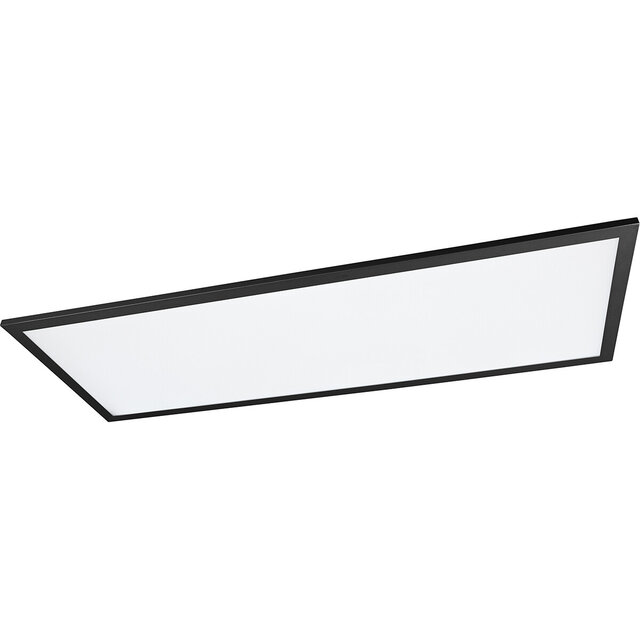 mat zwarte ronde LED plafondlamp 34W dimbaar met 3850 lumen en instelbare kleurtemperatuur mat zwarte ronde LED plafondlamp 34W dimbaar met 3850 lumen en instelbare kleurtemperatuur