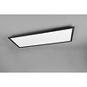HLW LED LED Ceiling Light - Ceiling Lighting - Trion Tirus - 34W - Adjustable Color - Remote Control - Dimmable - Rectangular - Matte Black - Aluminum