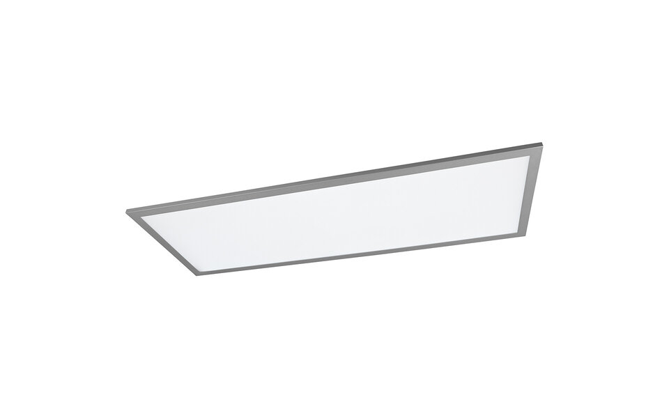 HLW LED LED Plafondlamp - Plafondverlichting - Trion Tirus - 34W - Aanpasbare Kleur - Afstandsbediening - Dimbaar - Rechthoek - Mat Titaan - Aluminium HLW LED LED Plafondlamp - Plafondverlichting - Trion Tirus - 34W - Aanpasbare Kleur - Afstandsbediening - Dimbaar - Rechthoek - Mat Titaan - Aluminium