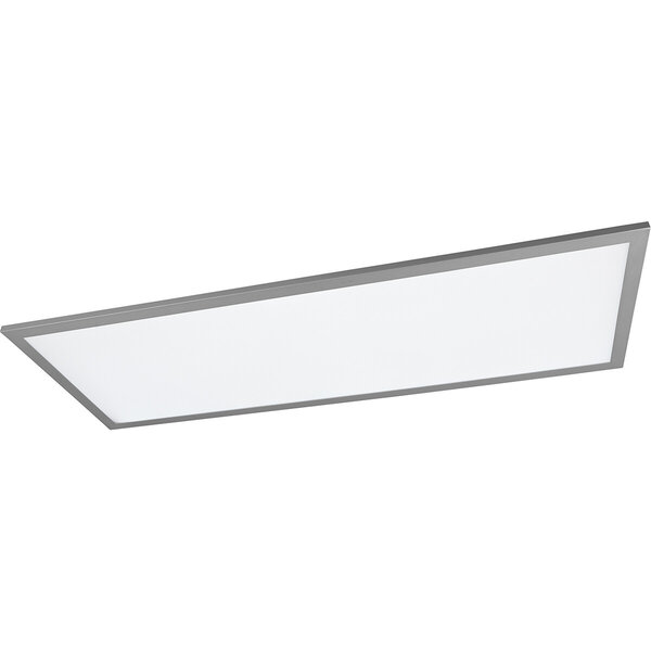 HLW LED LED Plafondlamp - Plafondverlichting - Trion Tirus - 34W - Aanpasbare Kleur - Afstandsbediening - Dimbaar - Rechthoek - Mat Titaan - Aluminium HLW LED LED Plafondlamp - Plafondverlichting - Trion Tirus - 34W - Aanpasbare Kleur - Afstandsbediening - Dimbaar - Rechthoek - Mat Titaan - Aluminium