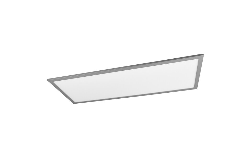 HLW LED LED Plafondlamp - Plafondverlichting - Trion Tirus - 34W - Aanpasbare Kleur - Afstandsbediening - Dimbaar - Rechthoek - Mat Titaan - Aluminium HLW LED LED Plafondlamp - Plafondverlichting - Trion Tirus - 34W - Aanpasbare Kleur - Afstandsbediening - Dimbaar - Rechthoek - Mat Titaan - Aluminium