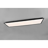 HLW LED LED Ceiling Light - Ceiling Lighting - Trion Tirus XL - 34W - Adjustable Color - Remote Control - Dimmable - Rectangle - Matte Black - Aluminum