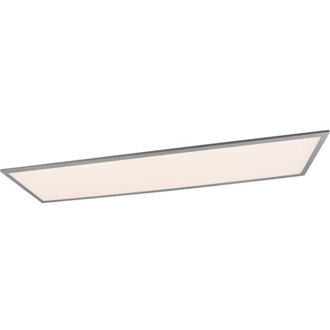 LED Plafondlamp - Plafondverlichting - Trion Tirus XL - 34W - Aanpasbare Kleur - Afstandsbediening - Dimbaar - Rechthoek - Mat Titaan - Aluminium LED Plafondlamp - Plafondverlichting - Trion Tirus XL - 34W - Aanpasbare Kleur - Afstandsbediening - Dimbaar - Rechthoek - Mat Titaan - Aluminium