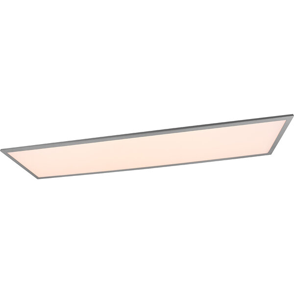 HLW LED LED Plafondlamp - Plafondverlichting - Trion Tirus XL - 34W - Aanpasbare Kleur - Afstandsbediening - Dimbaar - Rechthoek - Mat Titaan - Aluminium HLW LED LED Plafondlamp - Plafondverlichting - Trion Tirus XL - 34W - Aanpasbare Kleur - Afstandsbediening - Dimbaar - Rechthoek - Mat Titaan - Aluminium