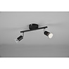 HLW LED LED Ceiling Spotlight - Trion Pamo - GU10 Fitting - 2-light - Round - Matte Black - Aluminum HLW LED LED Ceiling Spotlight - Trion Pamo - GU10 Fitting - 2-light - Round - Matte Black - Aluminum