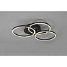 HLW LED LED Ceiling Lamp - Ceiling Lighting - Trion Corcol - 27W - Adjustable Color - Round - Matte Black - Aluminum