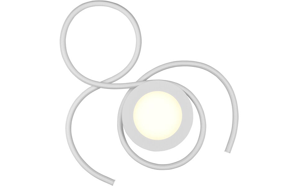 HLW LED LED Ceiling Lamp - Ceiling Lighting - Trion Jivino - 36W - Adjustable Color - Dimmable - Round - Matte White - Aluminum