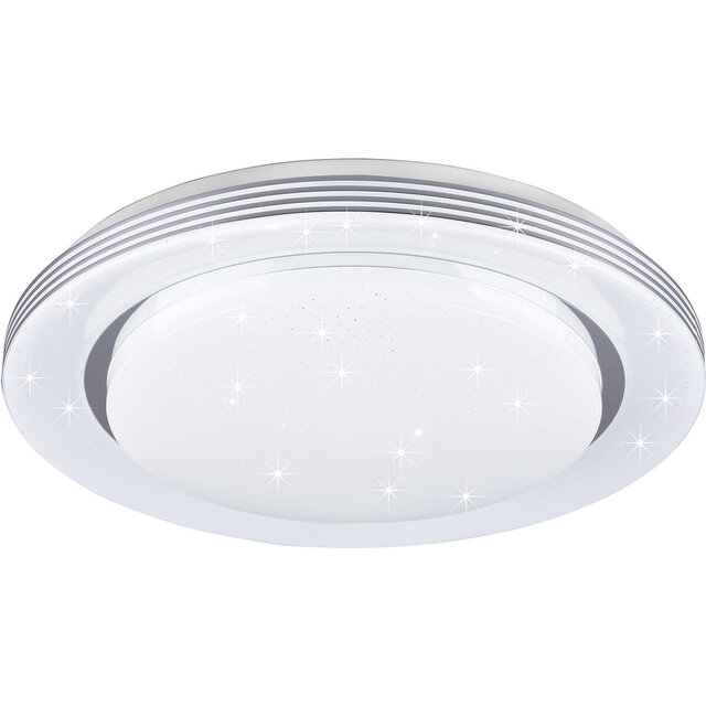 ronde dimbare LED plafondlamp 22,5W met instelbare kleurtemperatuur van warm tot koel wit licht