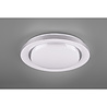 HLW LED LED Ceiling Light - Ceiling Lighting - Trion Atras - 22.5W - Adjustable Color - Remote Control - Dimmable - Star Light - Round - Matte White - Plastic