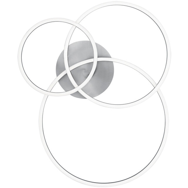 HLW LED LED Ceiling Light - Ceiling Lighting - Trion Winton - 28W + 10W - Adjustable Color - Dimmable - Round - Matte Nickel - Aluminum HLW LED LED Ceiling Light - Ceiling Lighting - Trion Winton - 28W + 10W - Adjustable Color - Dimmable - Round - Matte Nickel - Aluminum