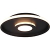 Trion Asmaya LED ceiling lamp dimmable IP44 matte black Trion Asmaya LED ceiling lamp dimmable IP44 matte black