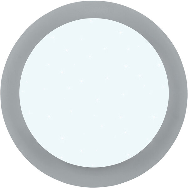 HLW LED LED Plafondlamp - Badkamerlamp - Trion Frozen - 12W - RGBW - Dimbaar - Afstandsbediening - Sterlicht - Rond - Mat Wit - Kunststof HLW LED LED Plafondlamp - Badkamerlamp - Trion Frozen - 12W - RGBW - Dimbaar - Afstandsbediening - Sterlicht - Rond - Mat Wit - Kunststof