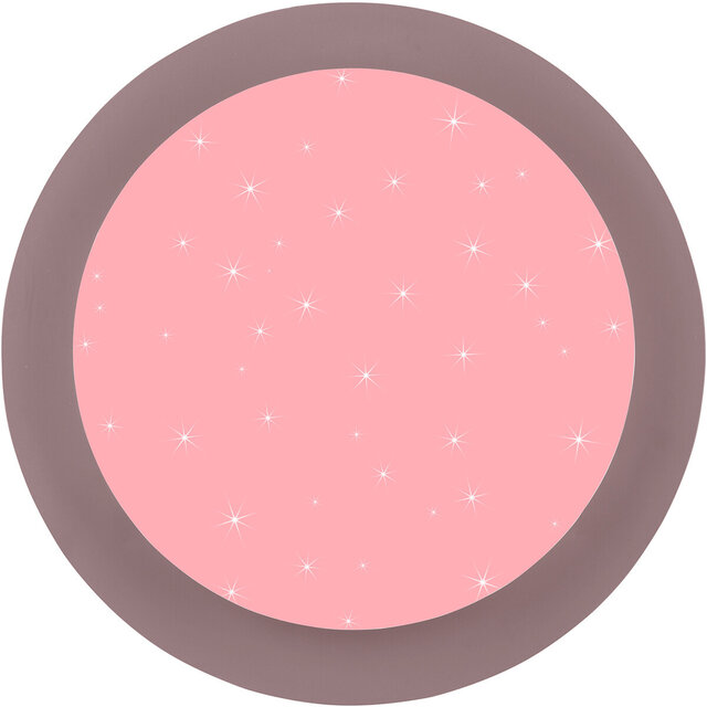 HLW LED LED Plafondlamp - Badkamerlamp - Trion Frozen - 12W - RGBW - Dimbaar - Afstandsbediening - Sterlicht - Rond - Mat Wit - Kunststof