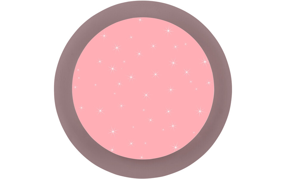 HLW LED LED Plafondlamp - Badkamerlamp - Trion Frozen - 12W - RGBW - Dimbaar - Afstandsbediening - Sterlicht - Rond - Mat Wit - Kunststof