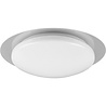 HLW LED LED Ceiling Light - Bathroom Light - Trion Frozen - 12W - RGBW - Dimmable - Remote Control - Star Light - Round - Matte White - Plastic