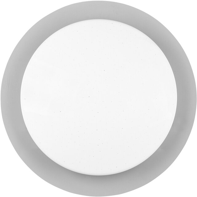 HLW LED LED Plafondlamp - Badkamerlamp - Trion Frozen - 12W - RGBW - Dimbaar - Afstandsbediening - Sterlicht - Rond - Mat Wit - Kunststof