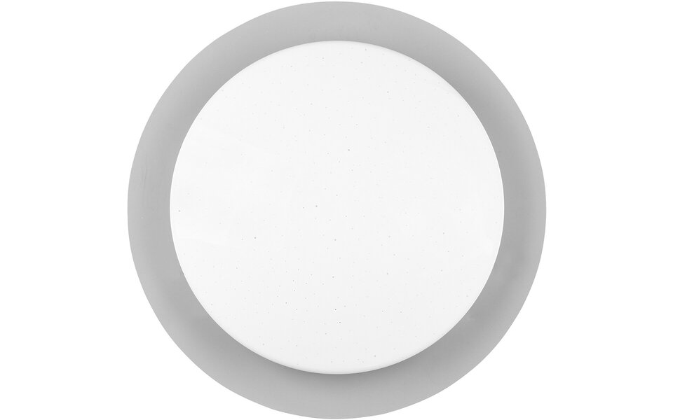HLW LED LED Plafondlamp - Badkamerlamp - Trion Frozen - 12W - RGBW - Dimbaar - Afstandsbediening - Sterlicht - Rond - Mat Wit - Kunststof