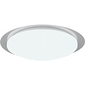 LED Ceiling Light - Bathroom Light - Trion Frozen - 18.5W - RGBW - Dimmable - Remote Control - Star Light - Round - Matte White - Plastic LED Ceiling Light - Bathroom Light - Trion Frozen - 18.5W - RGBW - Dimmable - Remote Control - Star Light - Round - Matte White - Plastic