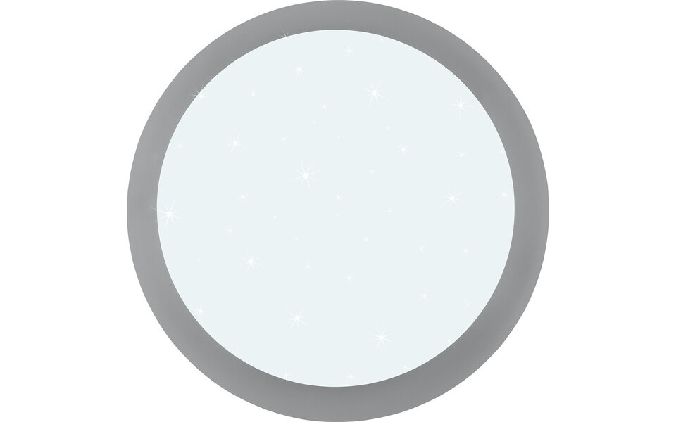 HLW LED LED Plafondlamp - Badkamerlamp - Trion Frozen - 18.5W - RGBW - Dimbaar - Afstandsbediening - Sterlicht - Rond - Mat Wit - Kunststof