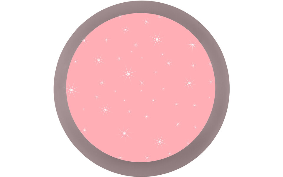 HLW LED LED Ceiling Light - Bathroom Light - Trion Frozen - 18.5W - RGBW - Dimmable - Remote Control - Star Light - Round - Matte White - Plastic HLW LED LED Ceiling Light - Bathroom Light - Trion Frozen - 18.5W - RGBW - Dimmable - Remote Control - Star Light - Round - Matte White - Plastic