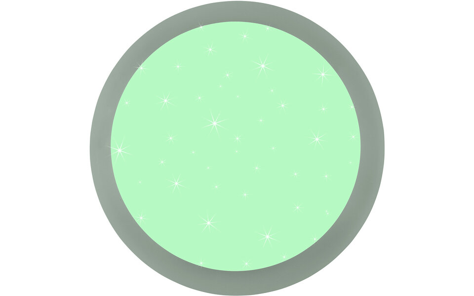 HLW LED LED Plafondlamp - Badkamerlamp - Trion Frozen - 18.5W - RGBW - Dimbaar - Afstandsbediening - Sterlicht - Rond - Mat Wit - Kunststof