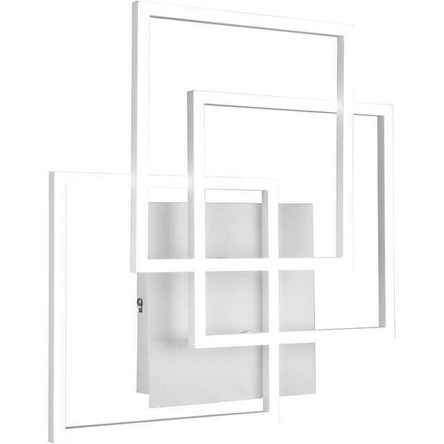 HLW LED LED Ceiling Light - Trion Mibal - 28W - Adjustable Color - Remote Control - Dimmable - Rectangle - Matte White - Aluminum