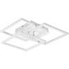HLW LED LED Ceiling Light - Trion Mibal - 28W - Adjustable Color - Remote Control - Dimmable - Rectangle - Matte White - Aluminum