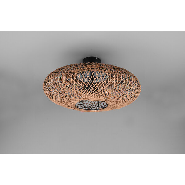 HLW LED LED Plafondlamp - Plafondverlichting - Trion Hetra - E27 Fitting - 2-lichts - Rond - Mat Zwart - Aluminium HLW LED LED Plafondlamp - Plafondverlichting - Trion Hetra - E27 Fitting - 2-lichts - Rond - Mat Zwart - Aluminium