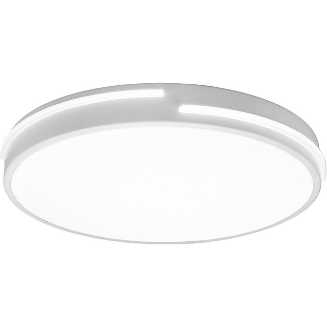 Ronde dimbare LED plafondlamp 24W 2700 lumen met instelbare kleurtemperatuur in wit